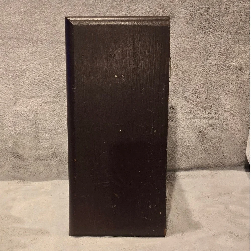 Vintage Rustic Wood Heart Cutout Wall Shelf Brown Farmhouse Floating Decor 12